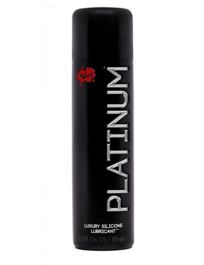 Гель-лубрикант на силиконовой основе Wet Platinum - 89 мл.
