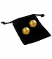 Вагинальные шарики 24К GOLD PLATED PLEASURE BALLS с золотым покрытием