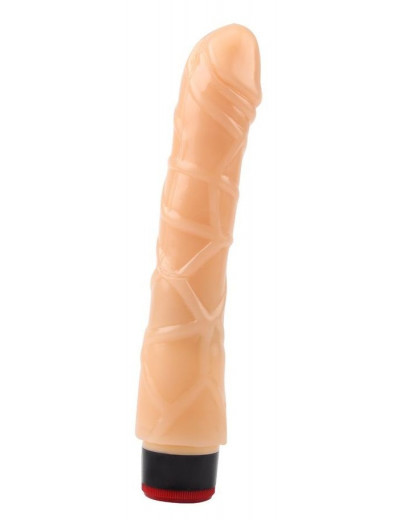 Телесный вибратор-реалистик 9” Vibe Cock - 21,5 см.