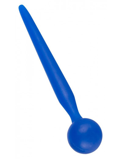 Синий уретральный стимулятор Penis Plug - 9,6 см.