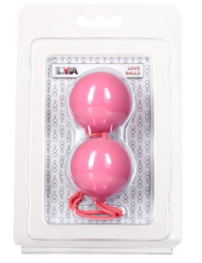 Розовые вагинальные шарики BI-BALLS