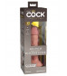 Телесный фаллоимитатор 6  Silicone Dual Density Cock - 17 см.