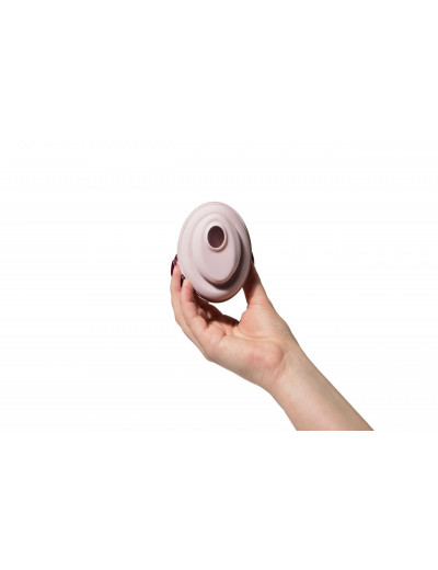 Нежно-розовый вакуумный стимулятор Baci Premium Robotic Clitoral Massager