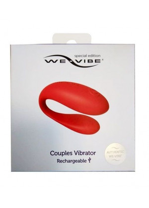 Красный вибратор для пар We-vibe Special Edition