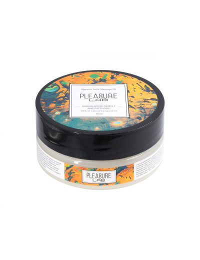 Твердое массажное масло Pleasure Lab Hypnotic с ароматом сандала, нероли и пачули - 50 мл.
