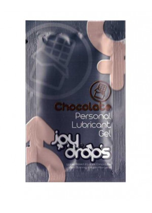 Пробник смазки на водной основе с ароматом шоколада JoyDrops Chocolate - 5 мл.