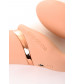 Телесный безремневой вибрострапон Vibrating Bendable Strap-On L