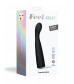 Черный вибратор для G-стимуляции Vibrating Feel Me - 15 см.