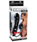 Фаллоимитатор с функцией подкачки Inflatable Ass Blaster - 23 см.