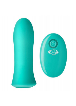 Зеленая вибропуля с пультом ДУ Pro Sensual Bullet Vibrator