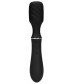 Черный универсальный вибратор с электростимуляцией Electro Vibrating Wand