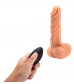 Телесный ротатор-реалистик SUPER REALISTIC COCK WITH BALLS - 22 см.