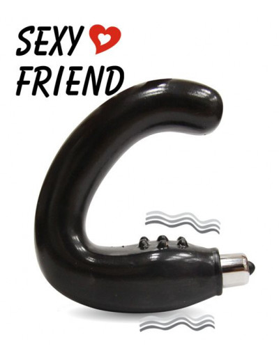 Вибростимулятор простаты Sexy Friend черного цвета