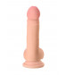 Реалистичный вибратор TOYFA RealStick Elite VIBRO - 18 см.