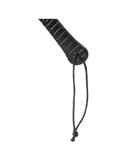 Черная шлепалка с петлёй Croco Paddle - 32 см.
