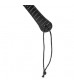 Черная шлепалка с петлёй Croco Paddle - 32 см.