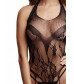 Пикантное боди со стразами Crotchless Rhinestone Halter Teddy