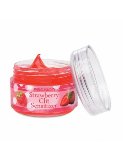 Гель для стимуляции клитора Passion Strawberry Clit Sensitizer - 45,5 гр.