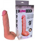 Фаллическая насадка Харнесс UNICOCK 9  - 24,5 см.