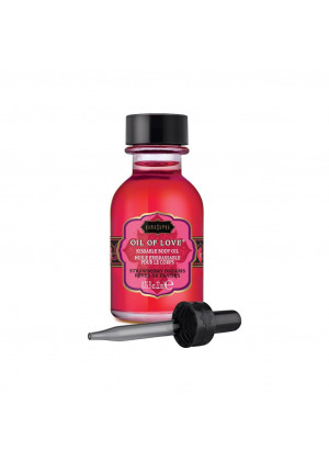 Масло для ласк с ароматом клубники Oil of Love Strawberry Dreams - 22 мл.