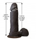 Реалистичный фаллоимитатор The Realistic Cock ULTRASKYN 6” - 17,3 см.