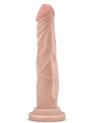 Телесный фаллоимитатор 7.5 Inch Silicone Dildo - 19 см.