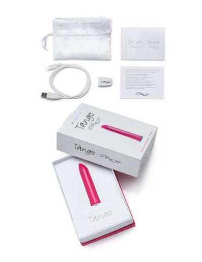 Розовый мини-вибратор Tango Pink USB rechargeable
