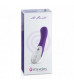 Фиолетовый вибратор Mystim Al Punto - 25 см.