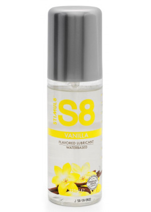Лубрикант на водной основе Stimul8 Flavored Lube с ванильным ароматом - 125 мл.