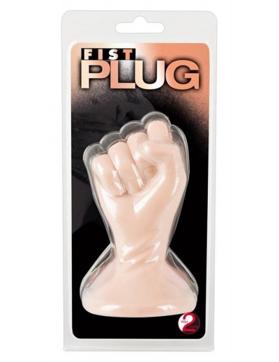 Телесный массажер-рука для фистинга Fist Plug - 13 см.
