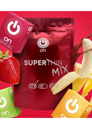 Ультратонкие презервативы ON Super Thin - 30 шт.