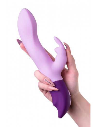 Сиреневый вибратор-кролик Hello Rabbit - 24,5 см.