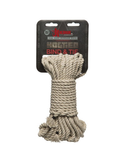 Бондажная пеньковая верёвка Kink Bind   Tie Hemp Bondage Rope 50 Ft - 15 м.