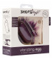 Фиолетовое гладкое виброяйцо Vibrating Egg - 8 см.