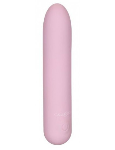 Розовый гибкий мини-вибратор #CharmMe - 9,5 см.