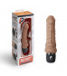 Кофейный вибратор-реалистик 6  Realistic Vibrator - 17 см.