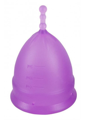 Фиолетовая менструальная чаша Menstrual Cup Large