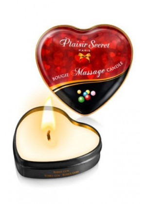 Массажная свеча с ароматом бубль-гума Bougie Massage Candle - 35 мл.