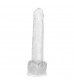 Прозрачный фаллоимитатор Size Queen 8  - 25,5 см.