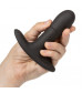 Черный массажер простаты Eclipse Beaded Probe - 12,75 см.