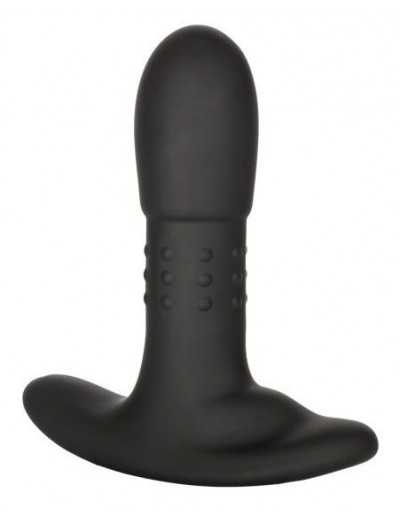 Черный массажер простаты Eclipse Beaded Probe - 12,75 см.