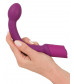Фиолетовый вибратор G-точки G-SPOT VIBRATOR - 22 см.