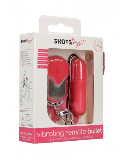 Розовая вибропуля Remote Vibrating Bullet