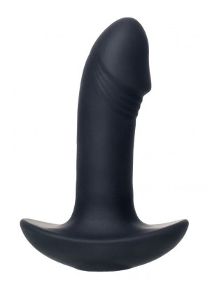 Черный вибростимулятор простаты PPP Enkakuzeccho DEEP ANAL VIBE - 10,2 см.