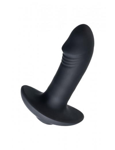 Черный вибростимулятор простаты PPP Enkakuzeccho DEEP ANAL VIBE - 10,2 см.