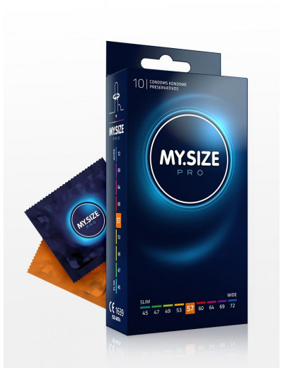 Презервативы MY.SIZE размер 57 - 10 шт.