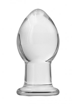 Стеклянная анальная пробка Crystal Small - 6,2 см.