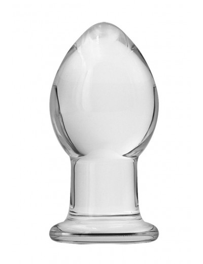 Стеклянная анальная пробка Crystal Small - 6,2 см.