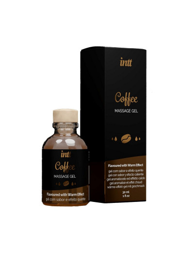 Массажный гель с согревающим эффектом Coffee - 30 мл.