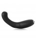 Черный гнущийся вибратор G-Kii G-Spot   Clitoral Vibrator - 23 см.